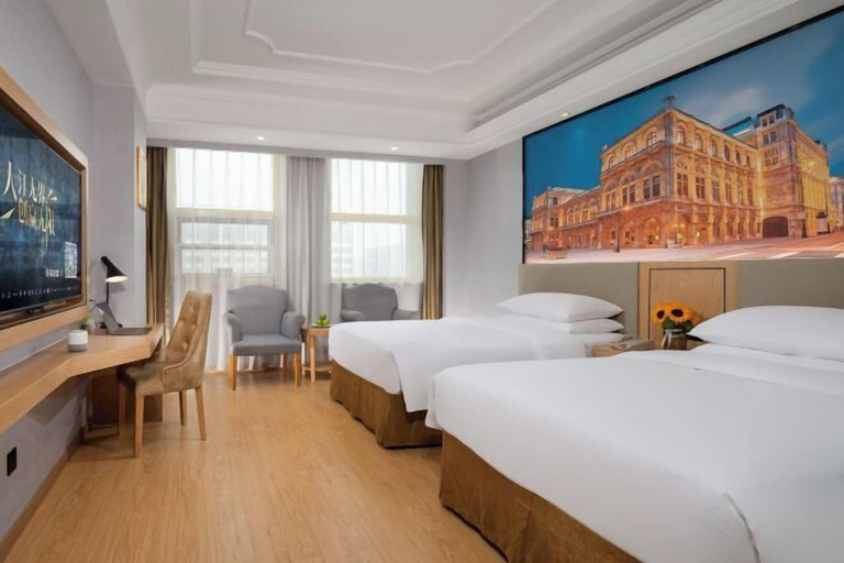 Bedroom 3, Vienna Hotel (Rugao Wuyue Plaza), Nantong