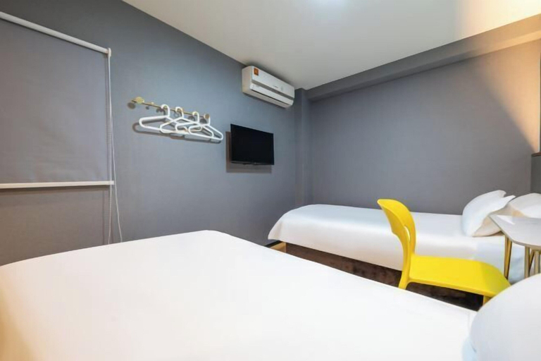 Bedroom 2, Boke Inn (Jing'an Branch, Nanjing West Road, Shanghai), Shanghai