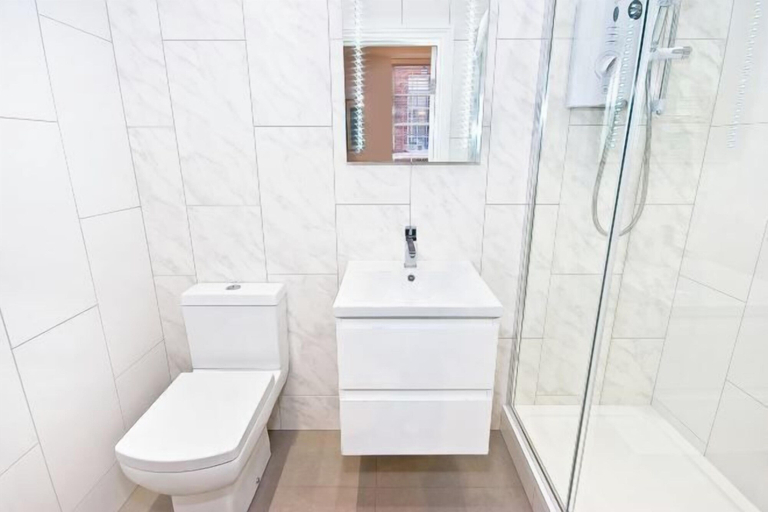 Bathroom 3, Eldon Chambers Pod 1 by City Living London, London