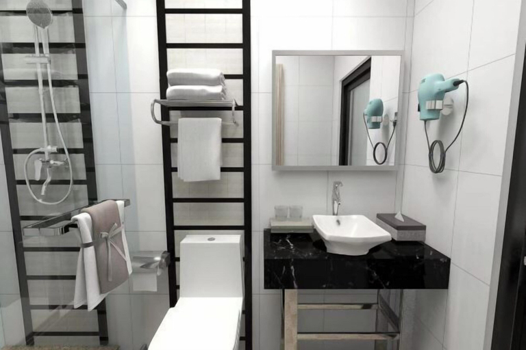 Bathroom 3, Xiaocheng Zhilv Hotel, Wuzhou