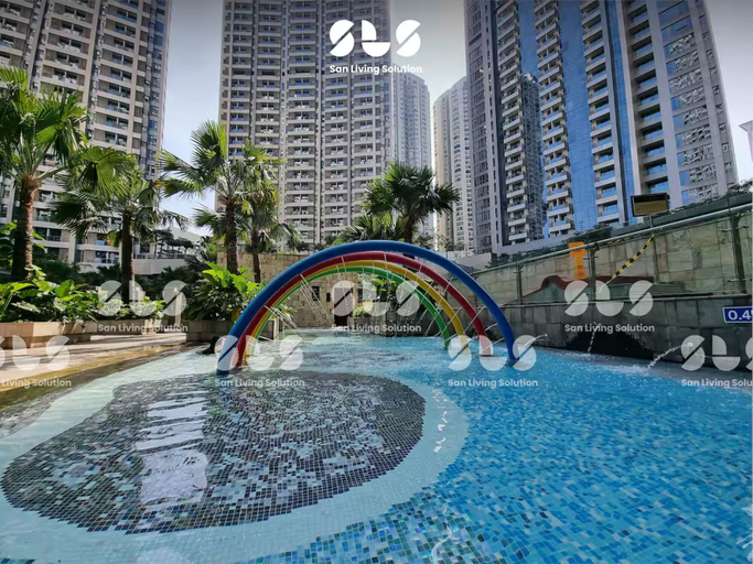 Children's pool, Asmara By SanLiving - 1 BR - Direct Mall, Jakarta Barat