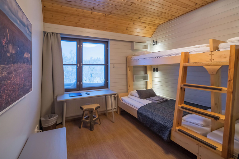 Bedroom 3, Fell Centre Kiilopää, Hotel Niilanpää, Lapland