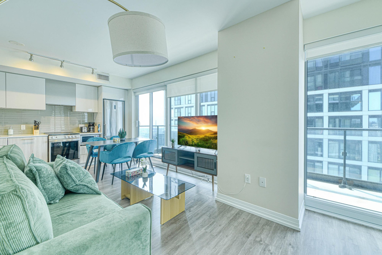 Living area 2, The Coreline Suites – Downtown Toronto, Toronto