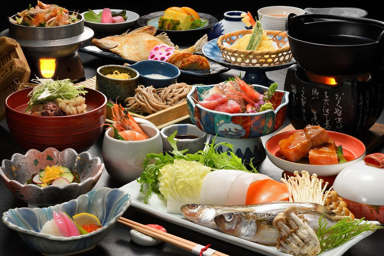 Food & Drinks, Yunohama Onsen Hanayubi Nihonkai, Tsuruoka