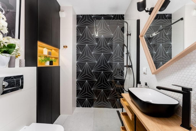 Bathroom 4, Malila Apartments Plac Bohaterów Getta, Kraków City