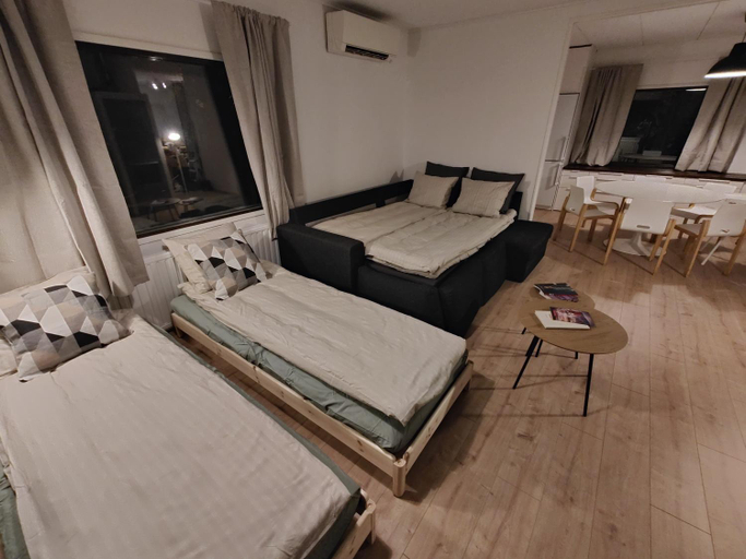 Bedroom 2, Arctic Apartment, Lapland