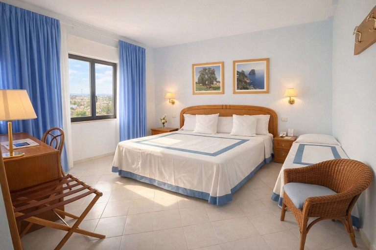 Bedroom 4, Hotel Del Levante, Brindisi