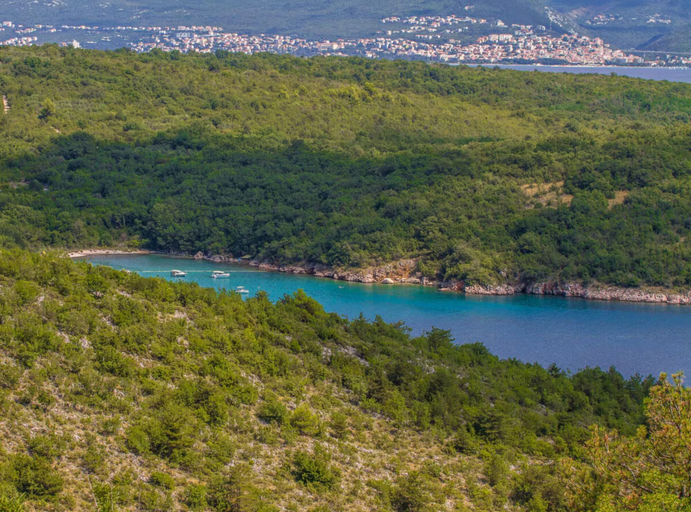 View from property 5, Villa Cima, Vrbnik