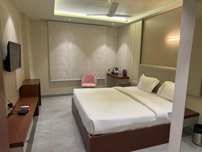 Bedroom, The Urban Villa, Bharatpur