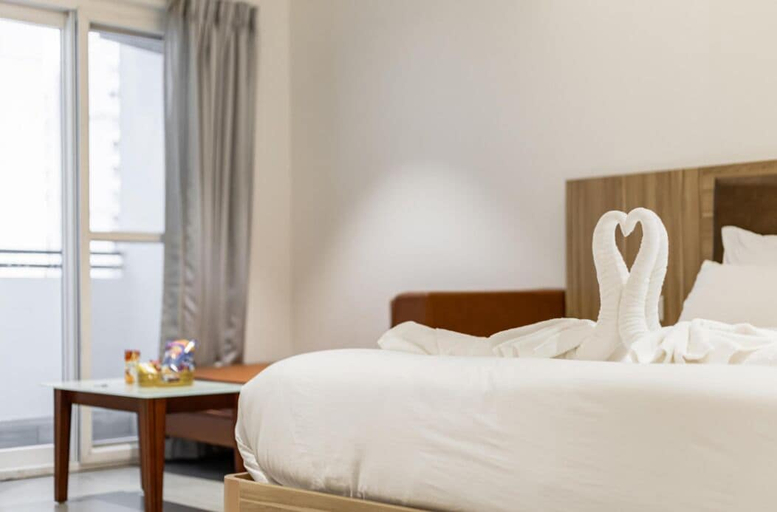 Bedroom 2, Akoya Business Hotel - Smart Stays, Whitefield, Bangalore