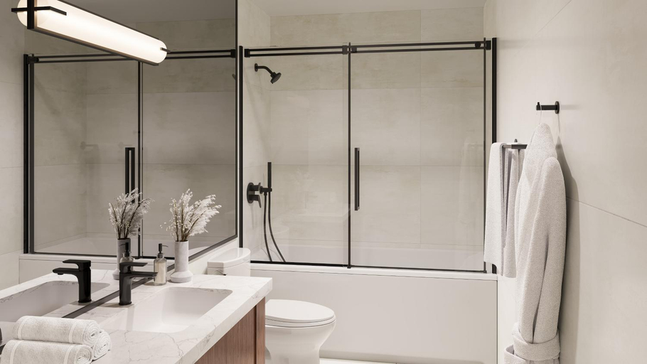 Shower 3, The Como Hotel, Greater Vancouver