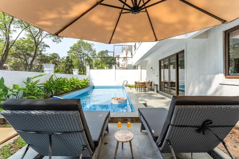 Pool 4, ELIVAAS Casa Del Mundo Luxe Pet friendly, North Goa