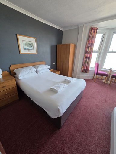 Bedroom 3, The Beresford Hotel, Cornwall