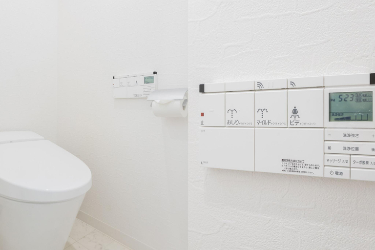 Bathroom 3, AFP Higobashi Apartment , Osaka