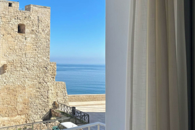 Room 2, Seafront Apartments by Carlo V Castle, Monopoli Old Town - HelloAPULIA Al Castello di Amec, Bari