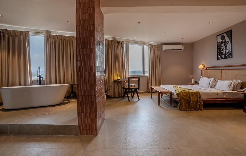 Bedroom 2, Minimalist Panjim, North Goa