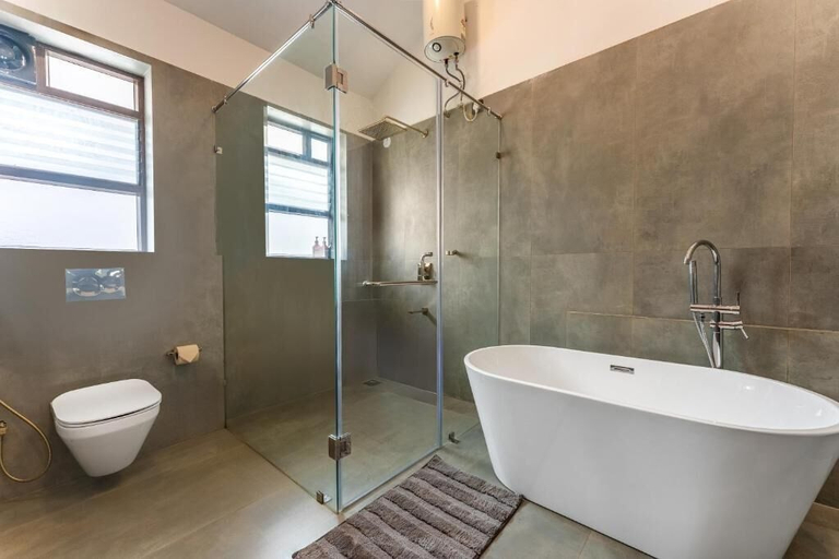 Bathroom 3, ELIVAAS Casa Del Mundo Luxe Pet friendly, North Goa