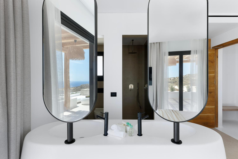 Bathroom 2, WhiteArt Suites, South Aegean