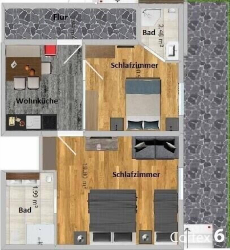 Room 2, Wildbach Apartments Stubai, Innsbruck Land