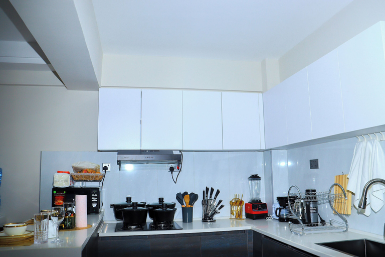 Private kitchen 5, Top Notch One-Bedroom Apartment, Kibra