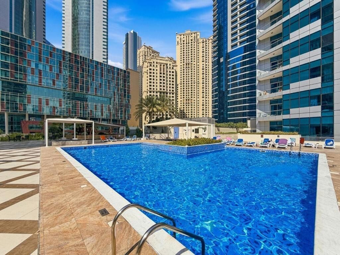 Pool, Bloomfields Signature 1BR Bay Central We, Dubai