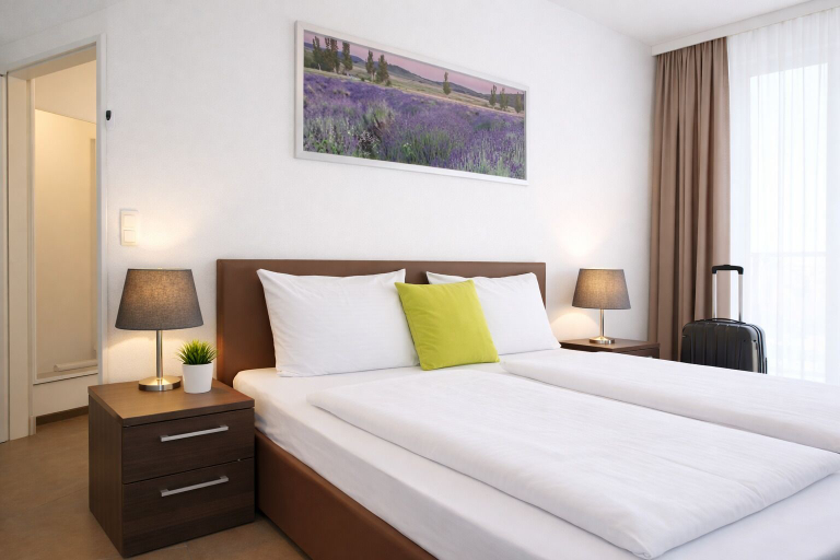 Bedroom 4, Bayers Boardinghouse & Hotel, München