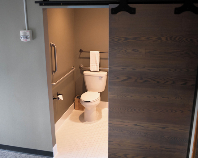Bathroom 4, The Oxbow Hotel, Eau Claire