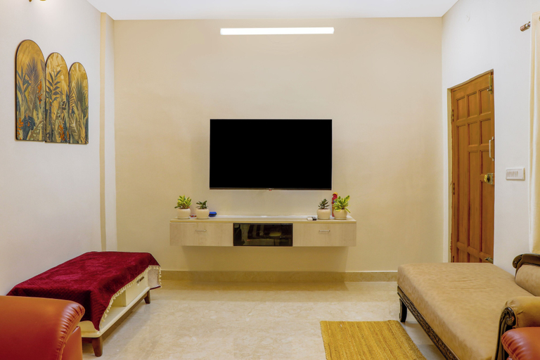Interior, Alaya Stays Eco Serenity 2-BHK With Pool, Bangalore Rural
