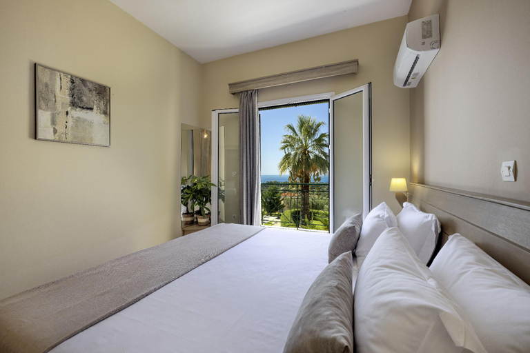Bedroom 3, Kefalonian Oneira Villas, Ionian Islands
