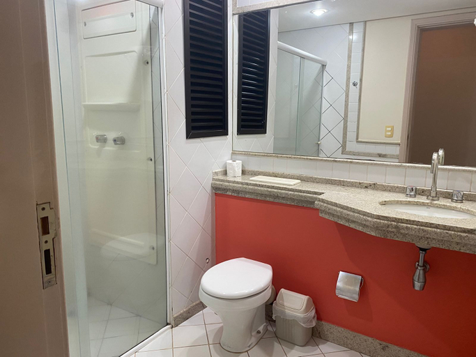 Bathroom 5, Hotel Solarium Express, Cambé