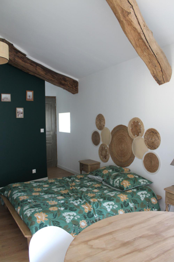 Bedroom, Chambre Au clos des auges, Charente-Maritime