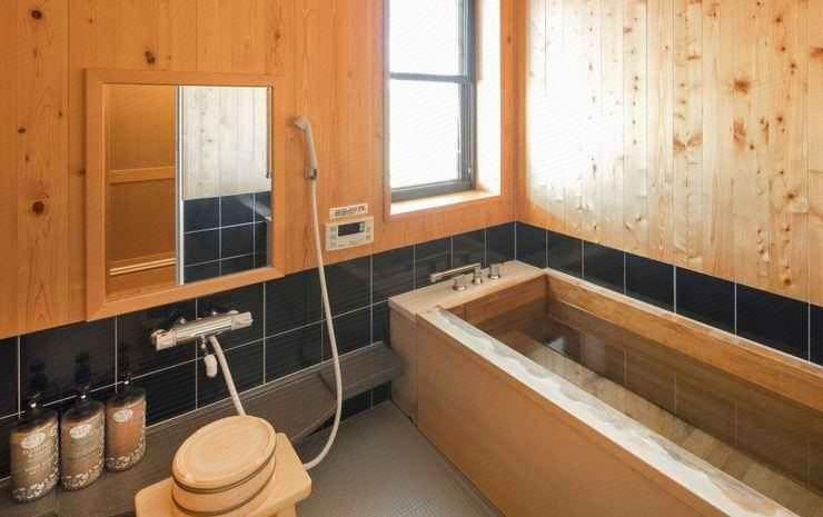 Bathroom 3, Kaminomiya Onsen Kawaratei, Myōkō
