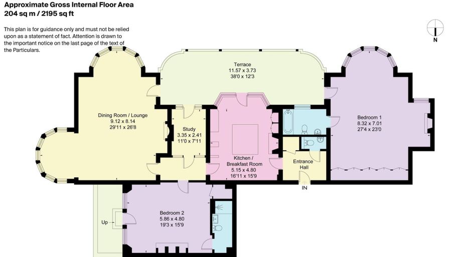 Floor plan, The Manor Herringswell, Suffolk