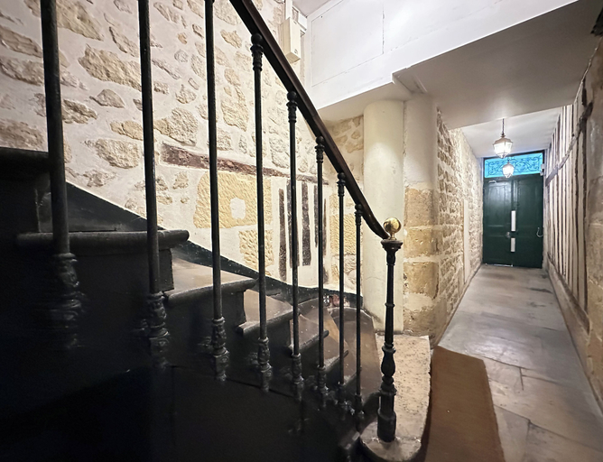 Interior entrance