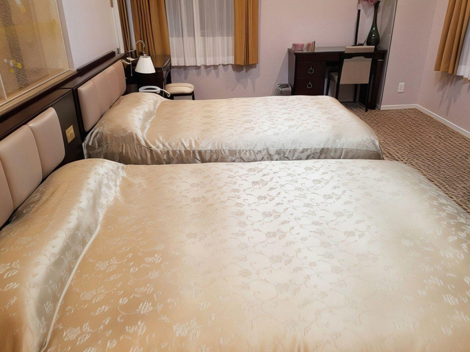 Bedroom, Hotel Hojinkan, Tomioka