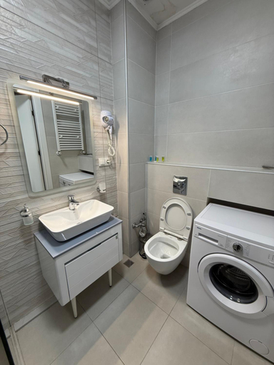 Bathroom 2, New Gudauri Apartments, Dusheti