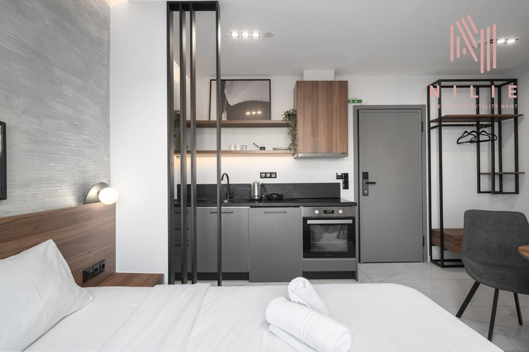 Bedroom 2, Hermes Suites, Agia Sofia, Nilie Hospitality MGMT, Central Macedonia