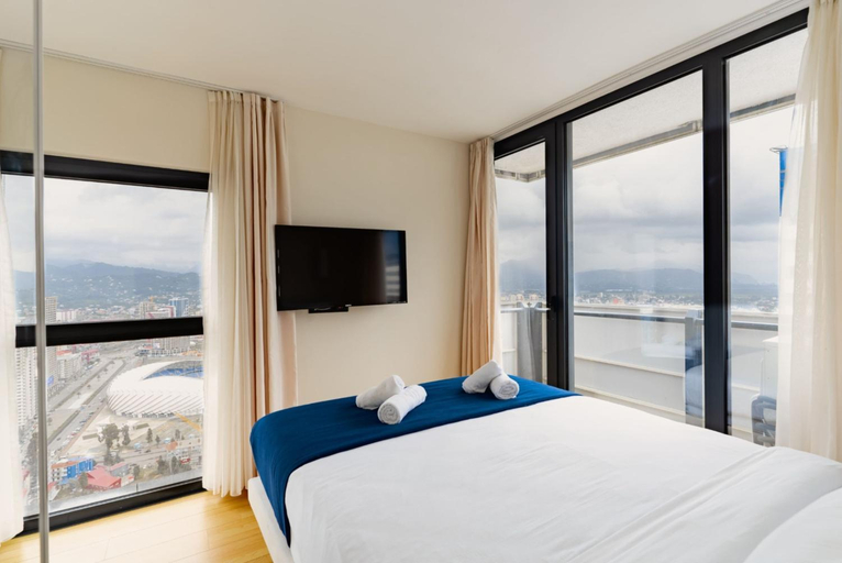 Bedroom 2, Batumi Sea View Aparthotel Blue Line, Batumi