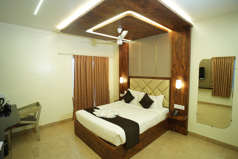 Bedroom 3, Hotel Arunachala, Tiruvannamalai