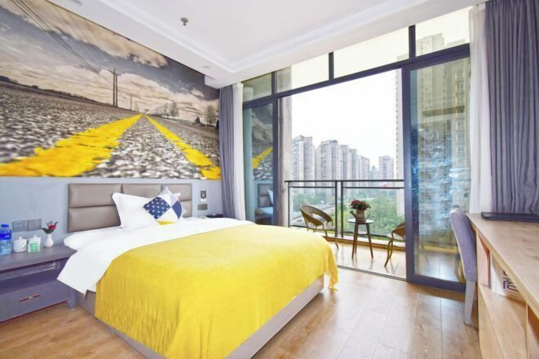 Bedroom 3, Hotel & Davos (Chongqing Ranjiaba Light Rail Station), Chongqing