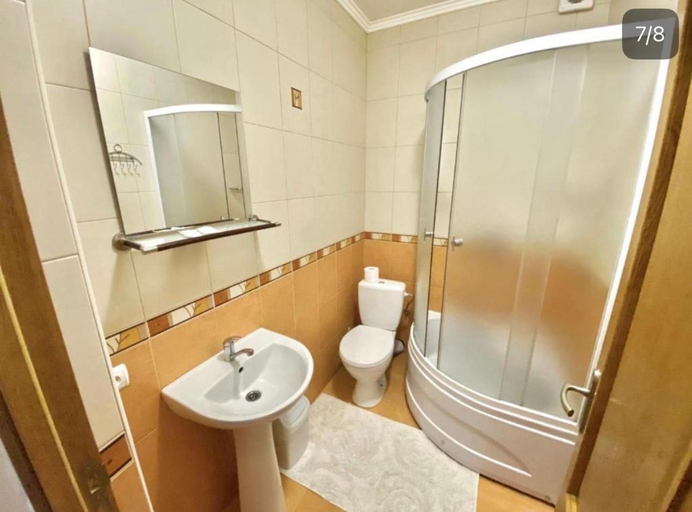 Bathroom 3, садиба В ГОРАХ у Аліни, Svaliavs'kyi