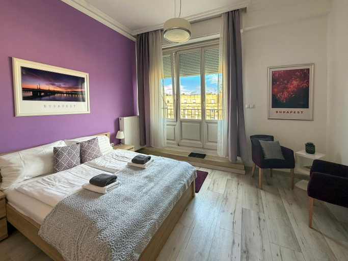Bedroom 2, ABT Apartments Karoly, Budapesti