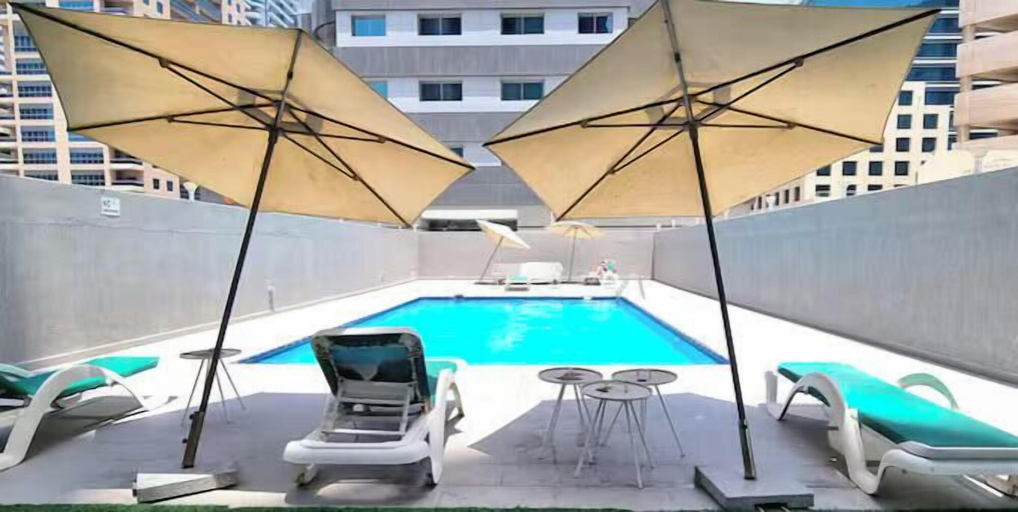 Pool 2, 35 OFF in Top View Studio in Marina, Dubai