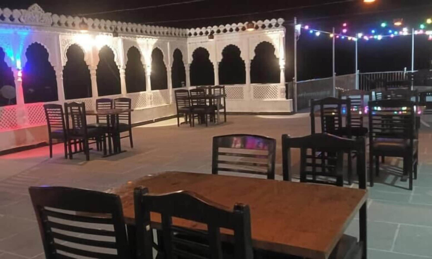 Outdoor dining 2, Leopard Valley Resort, Rajsamand