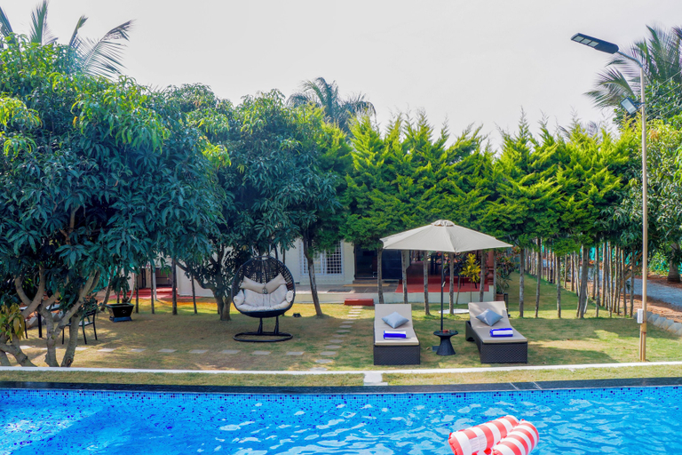 Pool 2, Alaya Stays Eco Serenity 2-BHK With Pool, Bangalore Rural
