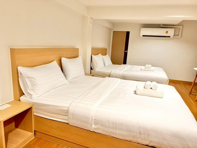 Bedroom 4, Takka Hotel - Bearing, Muang Samut Prakan