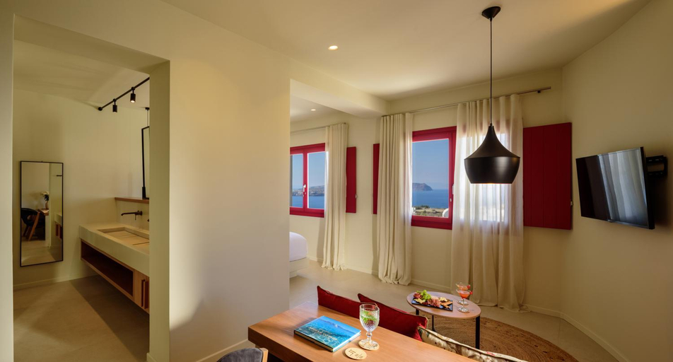 Bedroom 2, Potnia Theron Suites, South Aegean