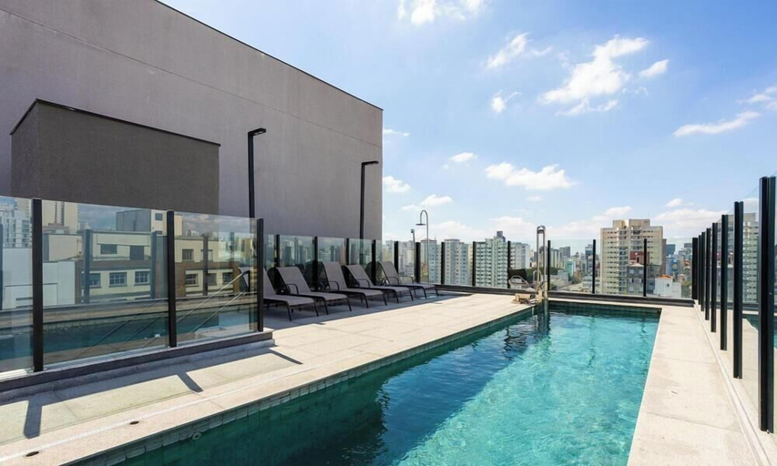 Pool, Studios in Build. w/ Pool in Bela Vista SP - Sncs, São Paulo
