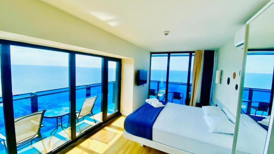 Bedroom 2, P A N O R A M A H O T E L orbi city sea view, Batumi