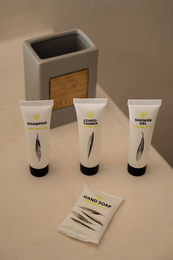 Bathroom amenities, Earth Line Apartement, South Aegean